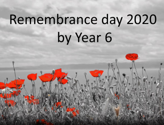 Year 6 Remembrance video 2020