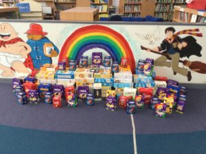 Easter Egg Donations Table