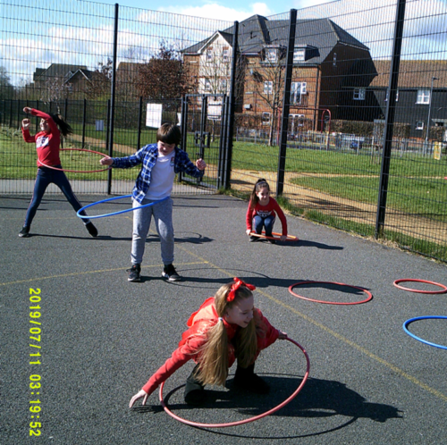 Hula Hooping!